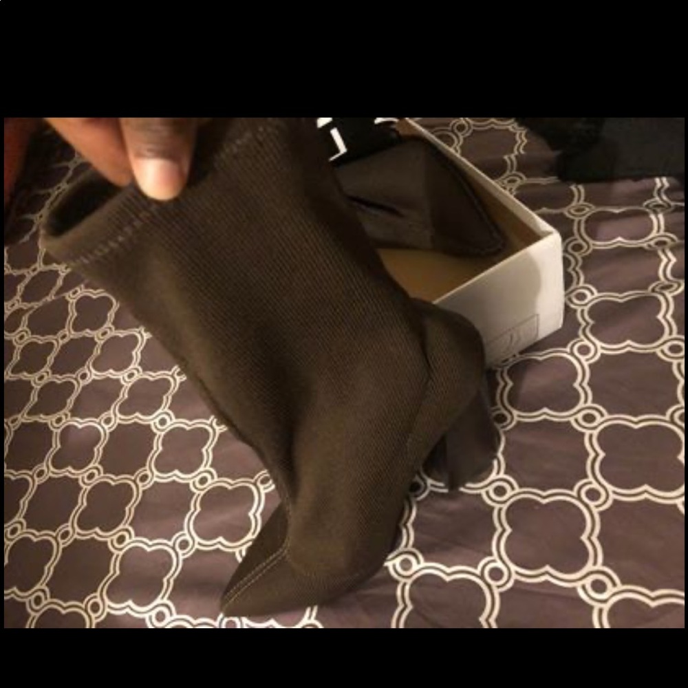 Olive Green booties